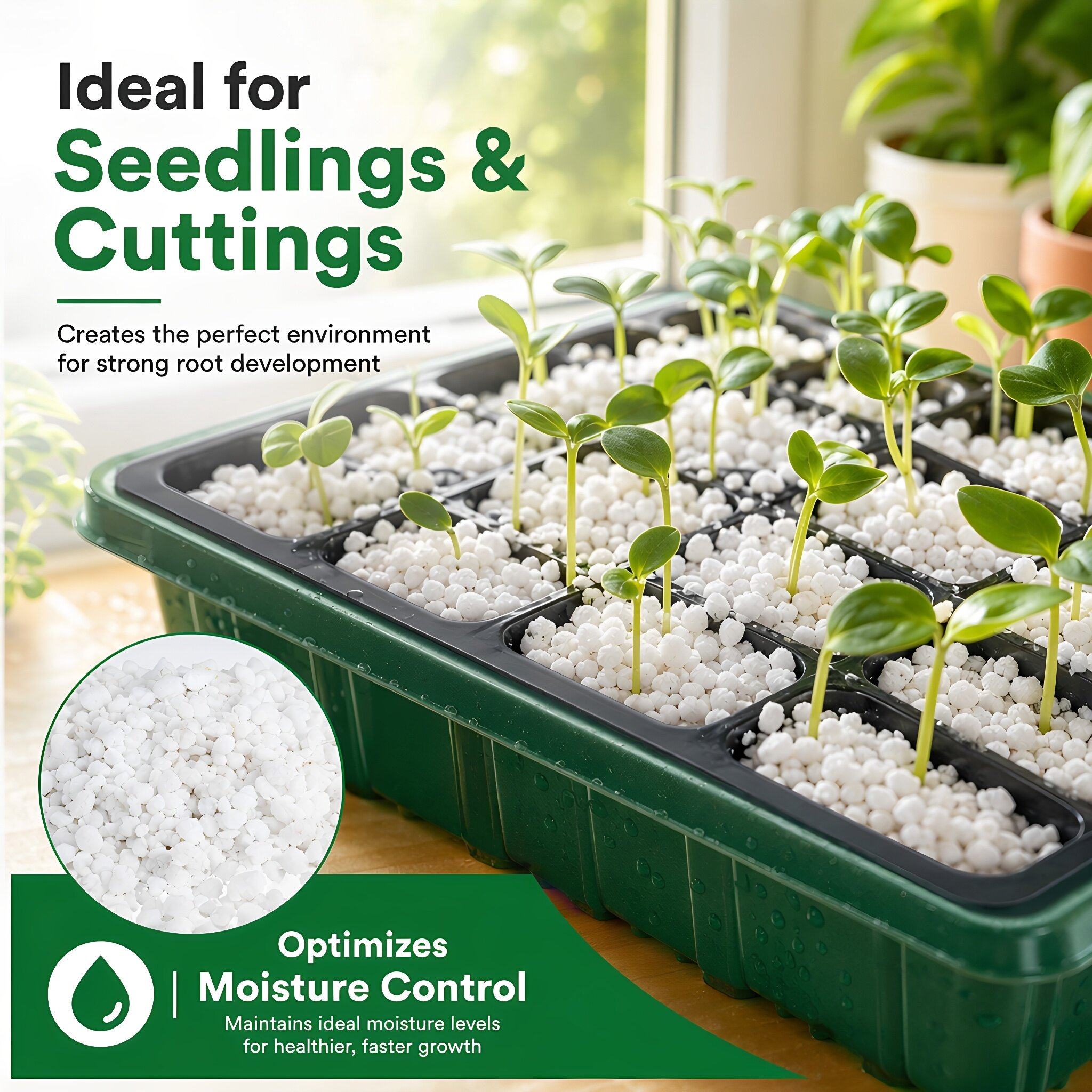 Perlite Horticultural Garden S - огляд і ціна Horticulture Soil Perlite